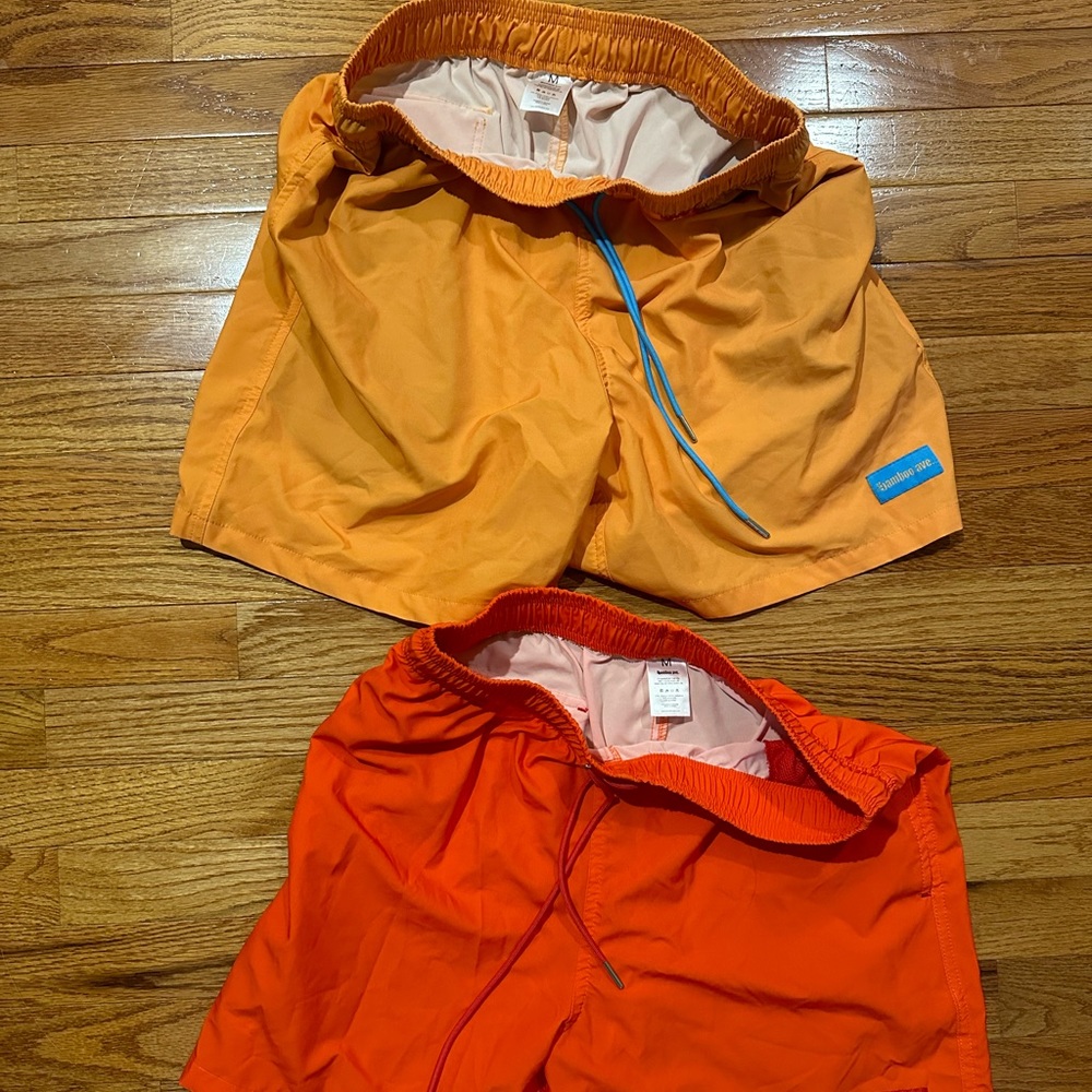 Bamboo Ave shorts - no liner - 7” inseam - sz medium